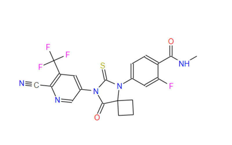 Apalutamide API Molcular structure