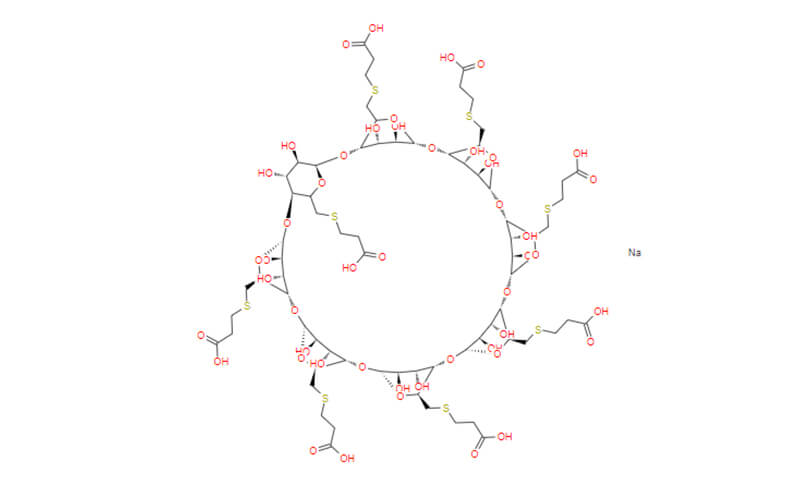 Sugammadex Sodium API - Purity≧99% - Qingmu